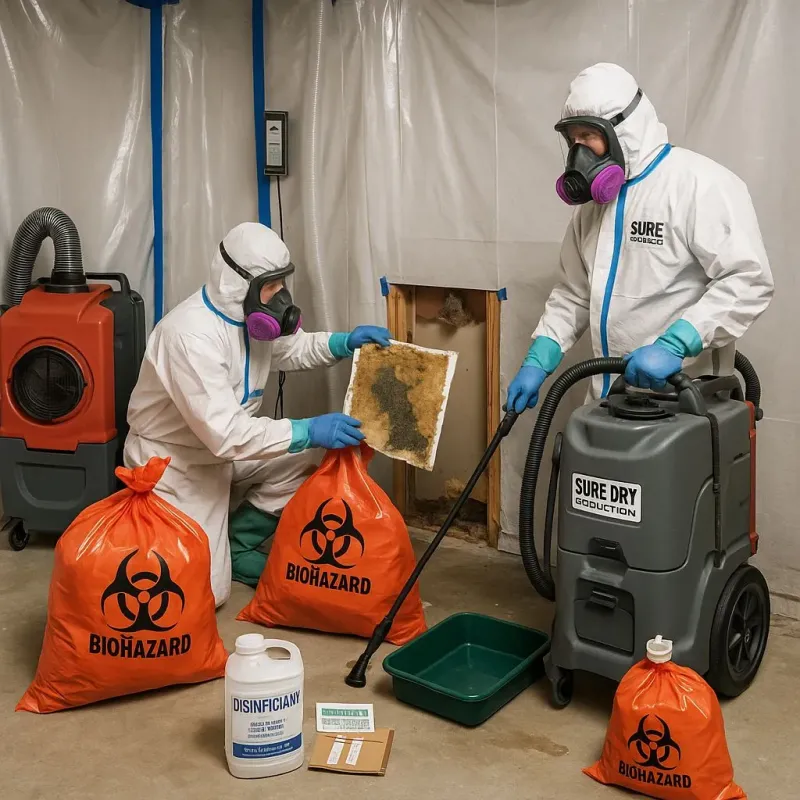 Contaminated Water Handling Protocols process in Collierville, TN